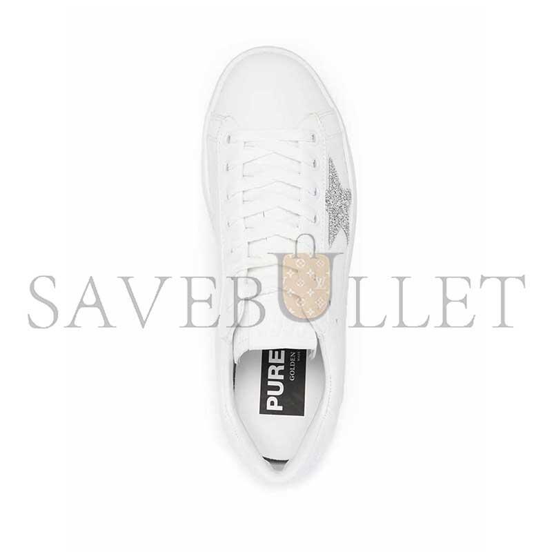 GOLDEN GOOSE PURESTAR LEATHER SNEAKERS GWF00197F002789
